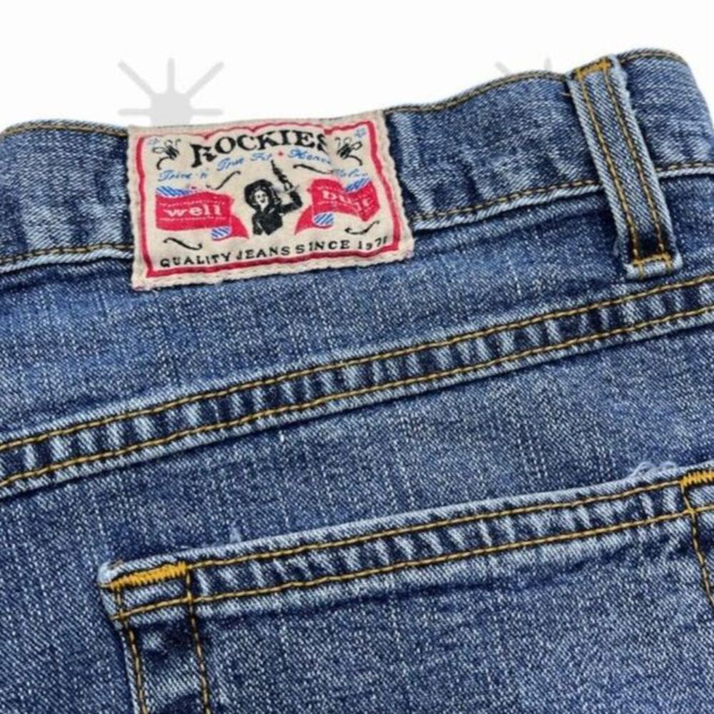 Rockies Rocky Mountain Relaxed Fit High Rise Women's Vintage Jeans Size 13 XL